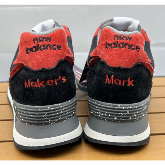 New Balance 574 Custom Makers Mark US574W1 US Size 9.5 B RARE Madie in USA NWT - Picture 6 of 10